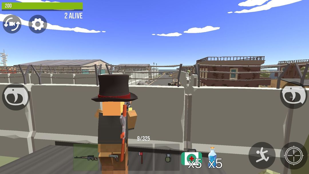픽셀 배틀 로얄 - FPS 슈팅 3D 게임을 오프라인으로 게임 스크린 샷