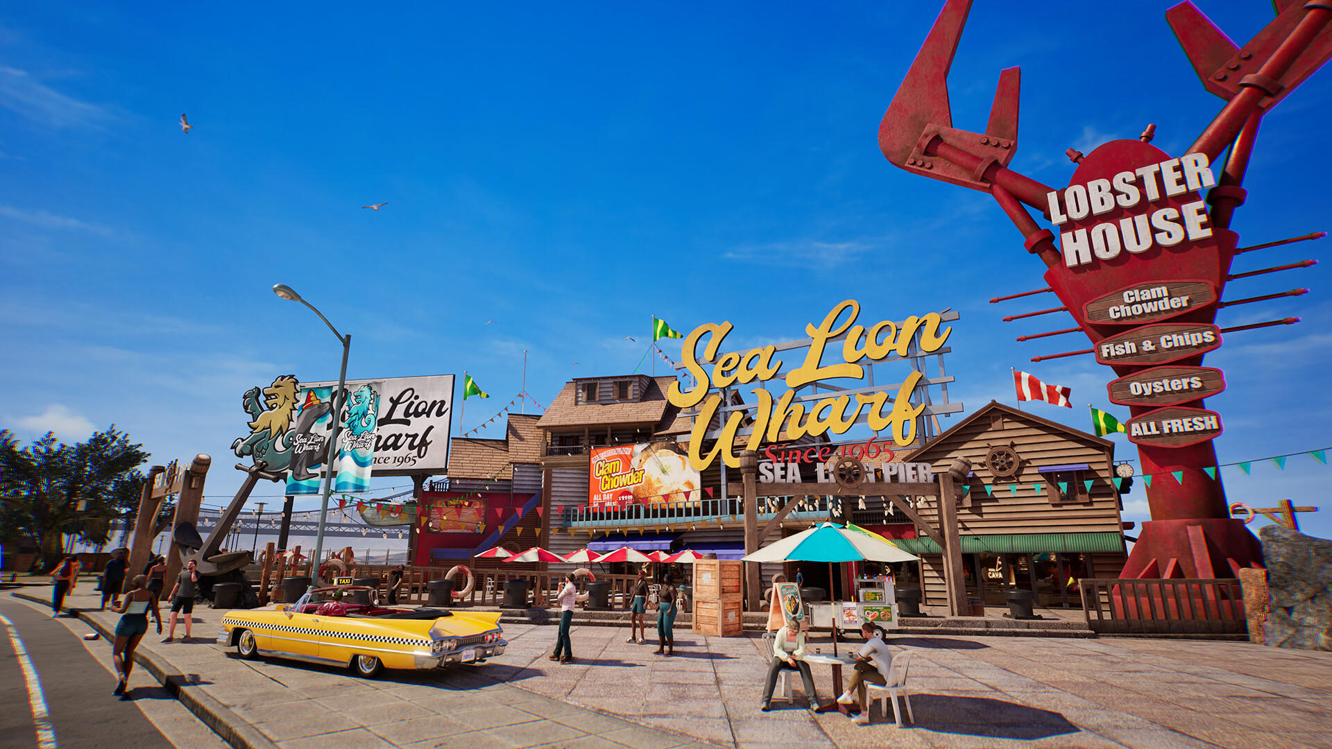 Crazy Taxi: World Tour Game Screenshot