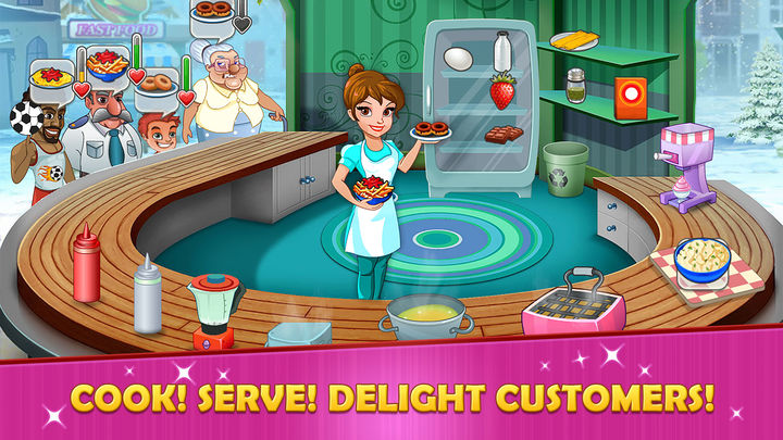 Скриншот игры Kitchen story: Food Fever Game