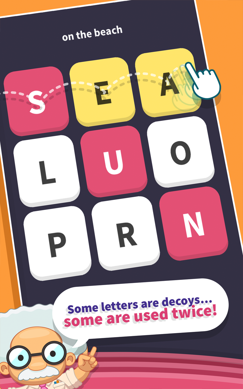 WordWhizzle Search Game Screenshot