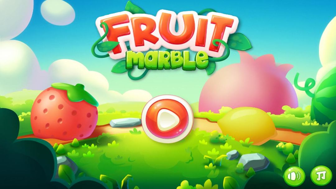 Fruit Marble 게임 스크린 샷