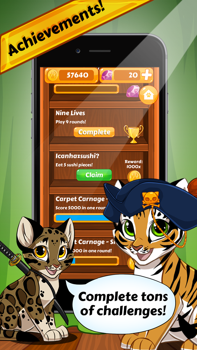 Carpet Kitty Game Screenshot