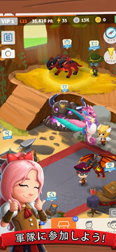 Battle Camp: バトルキャンプ-モンスター狩 ゲームのスクリーンショット