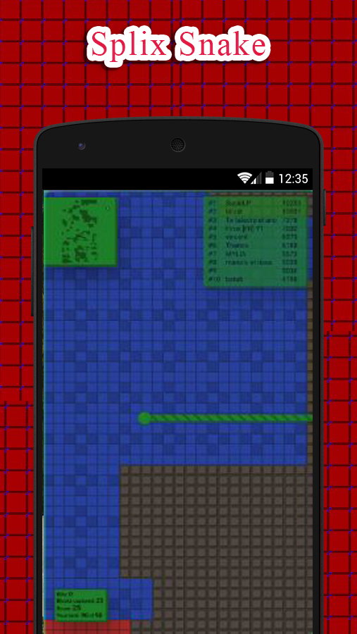 Скриншот игры Splix snake