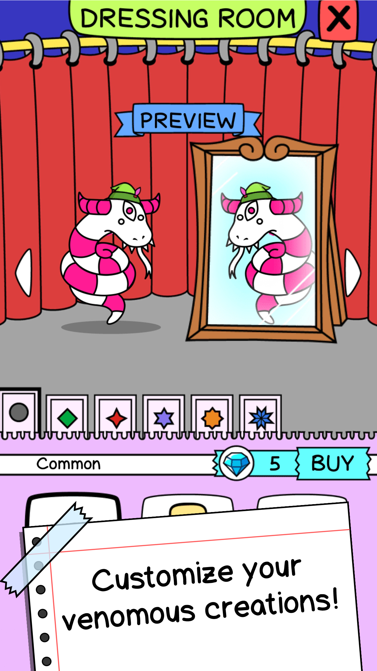 Snake Evolution: Idle Merge IO ภาพหน้าจอเกม