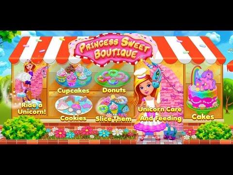Screenshot of the video of Princess Sweet Boutique