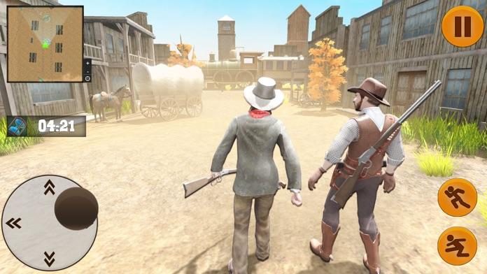 Cowboy Simulator Western Fight Game Screenshot