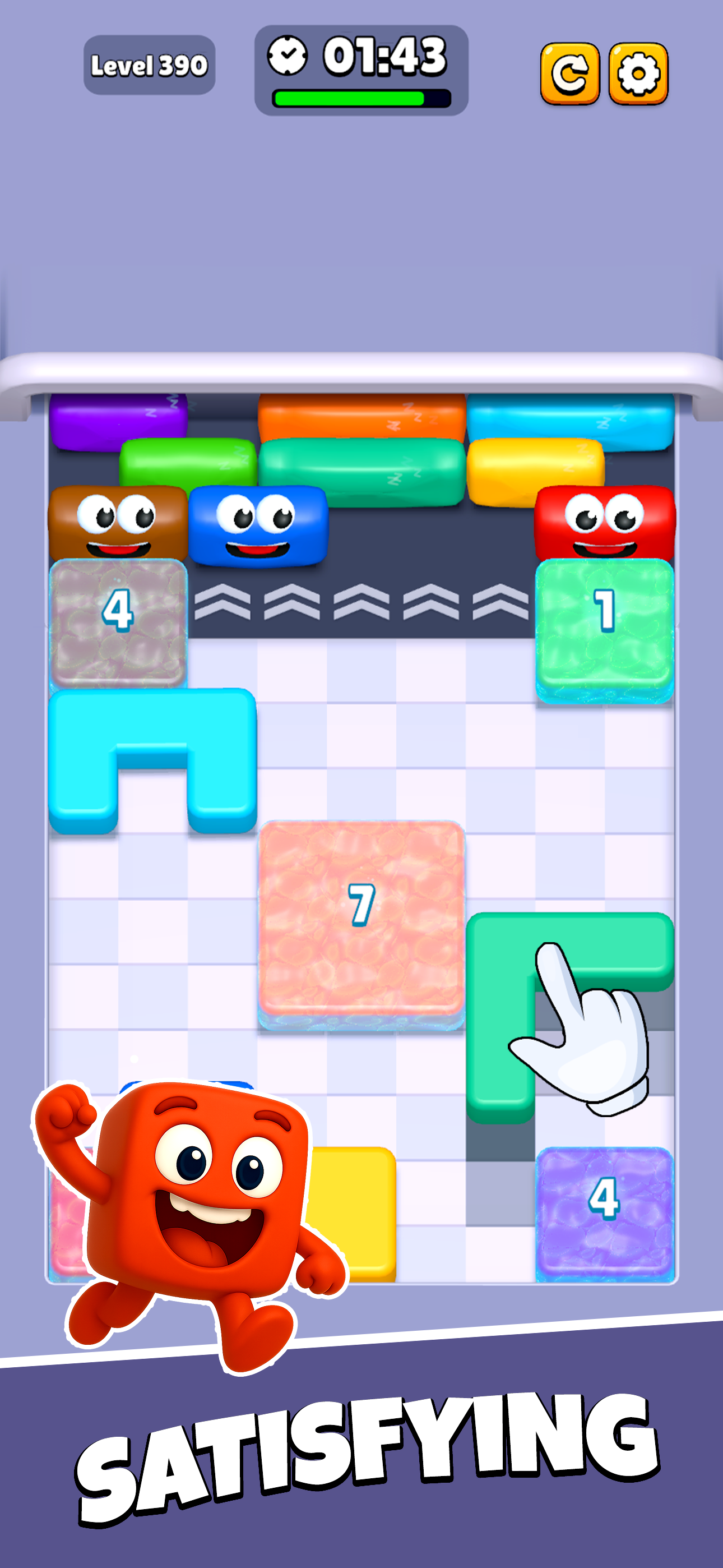 Cuplikan Layar Game Monster Feed Jam