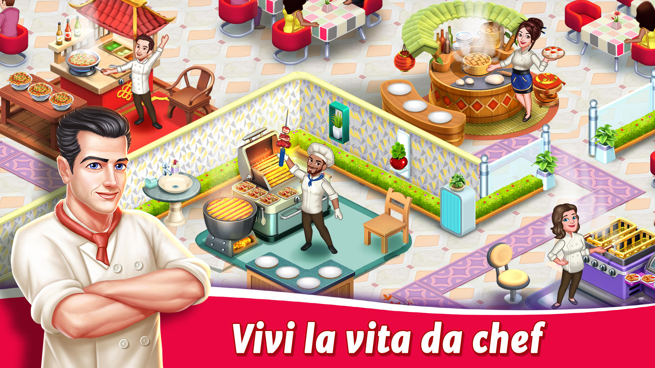 Screenshot 1 of Star Chef 2: Cooking Game 1.7.2