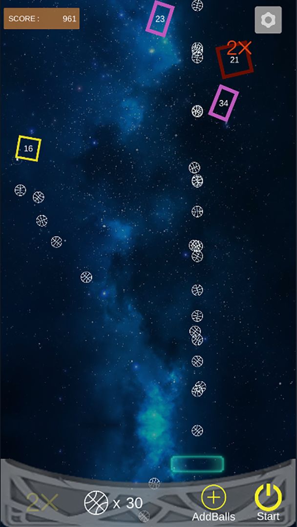 Infinitely small ball: release pressure screenshot game