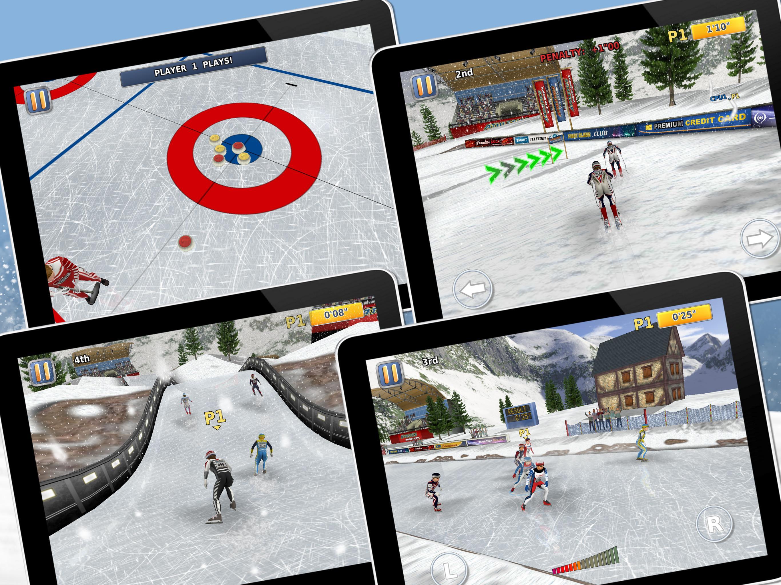 Athletics 2: Winter Sports Game Screenshot
