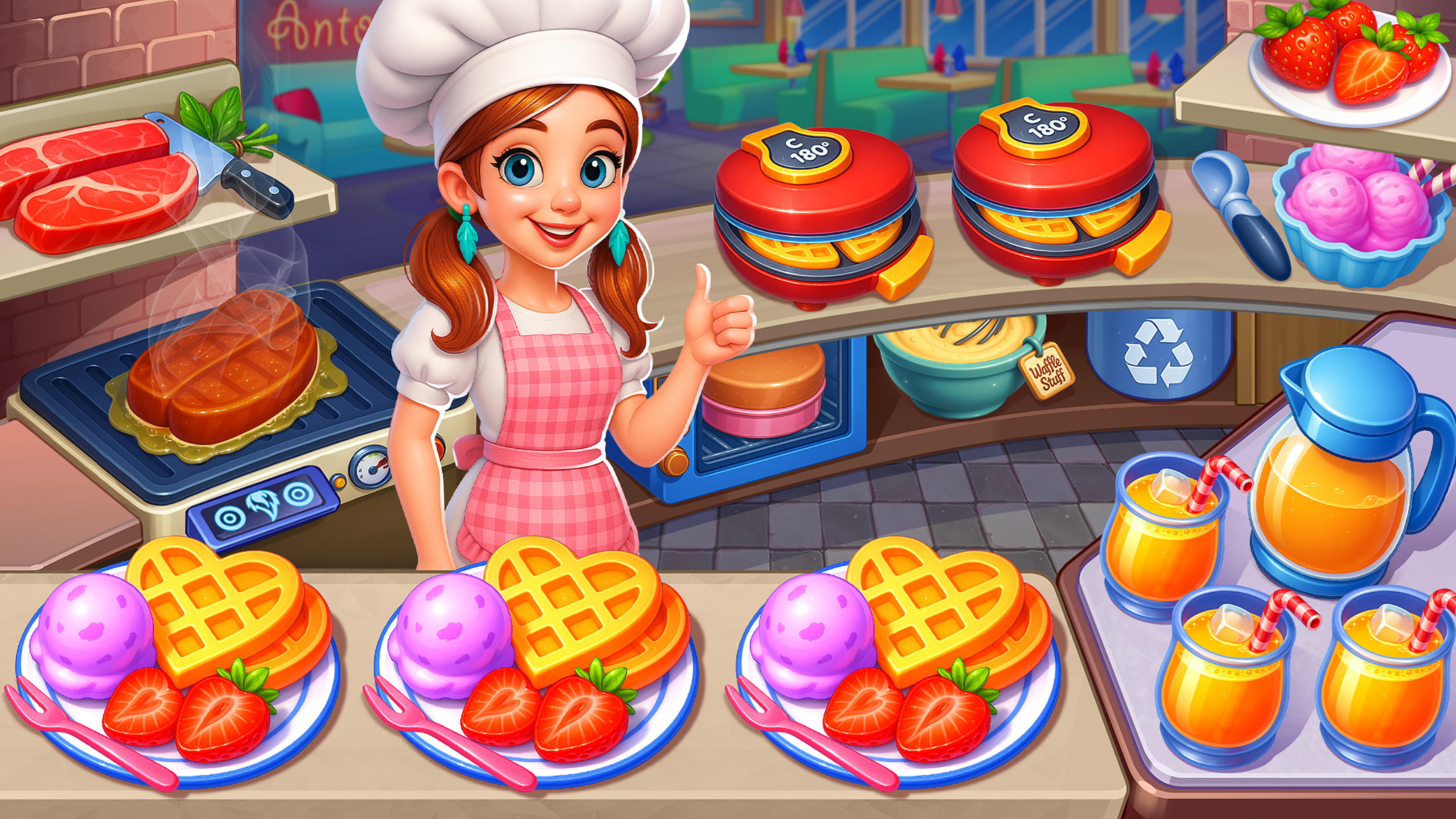 Cooking Express Cooking Games 遊戲截圖