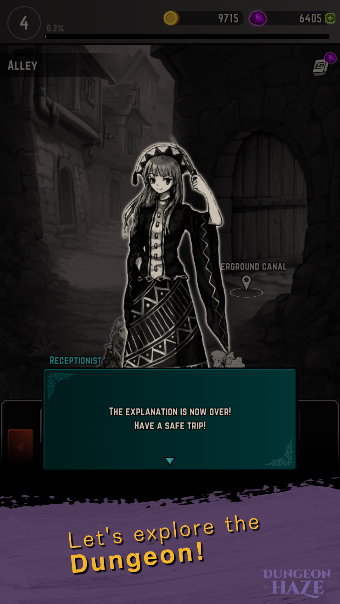 Dungeon of Haze Game Screenshot