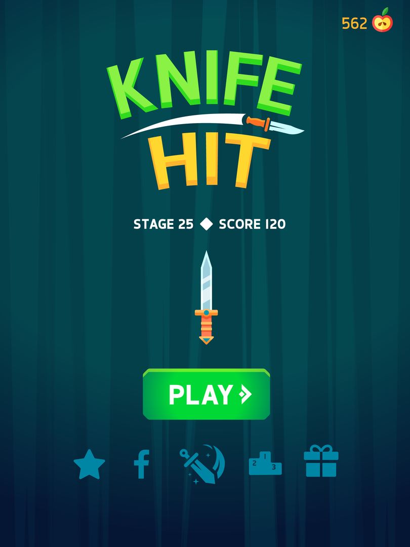 Knife Hit 게임 스크린 샷