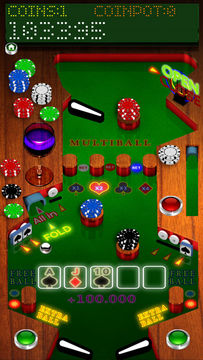 Pinball Poker Game Screenshot