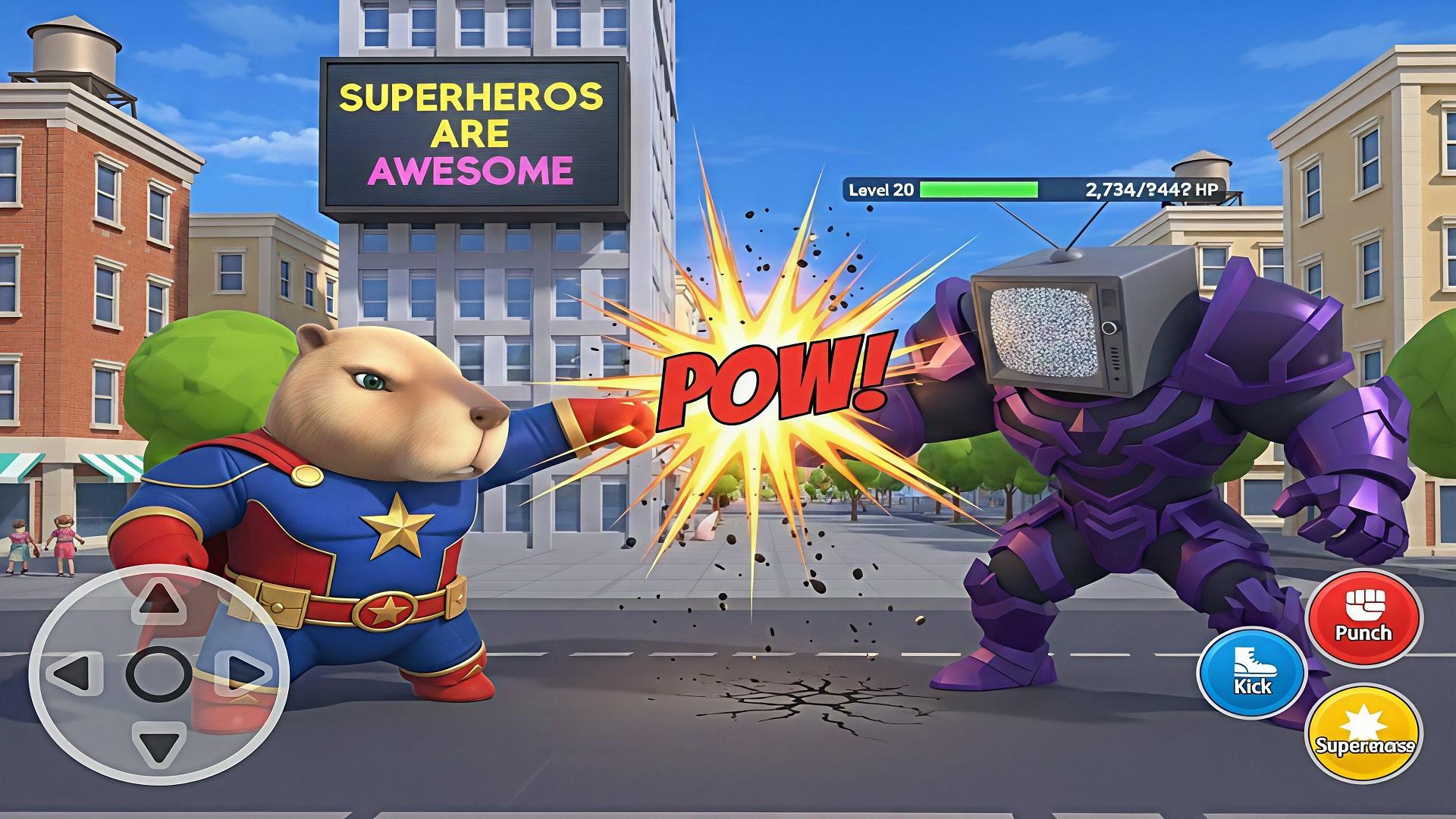 I Am Captain CapyBara Game Screenshot