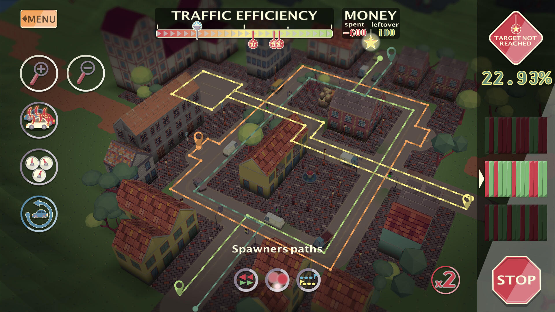 Traffic Brains 2 screenshot game