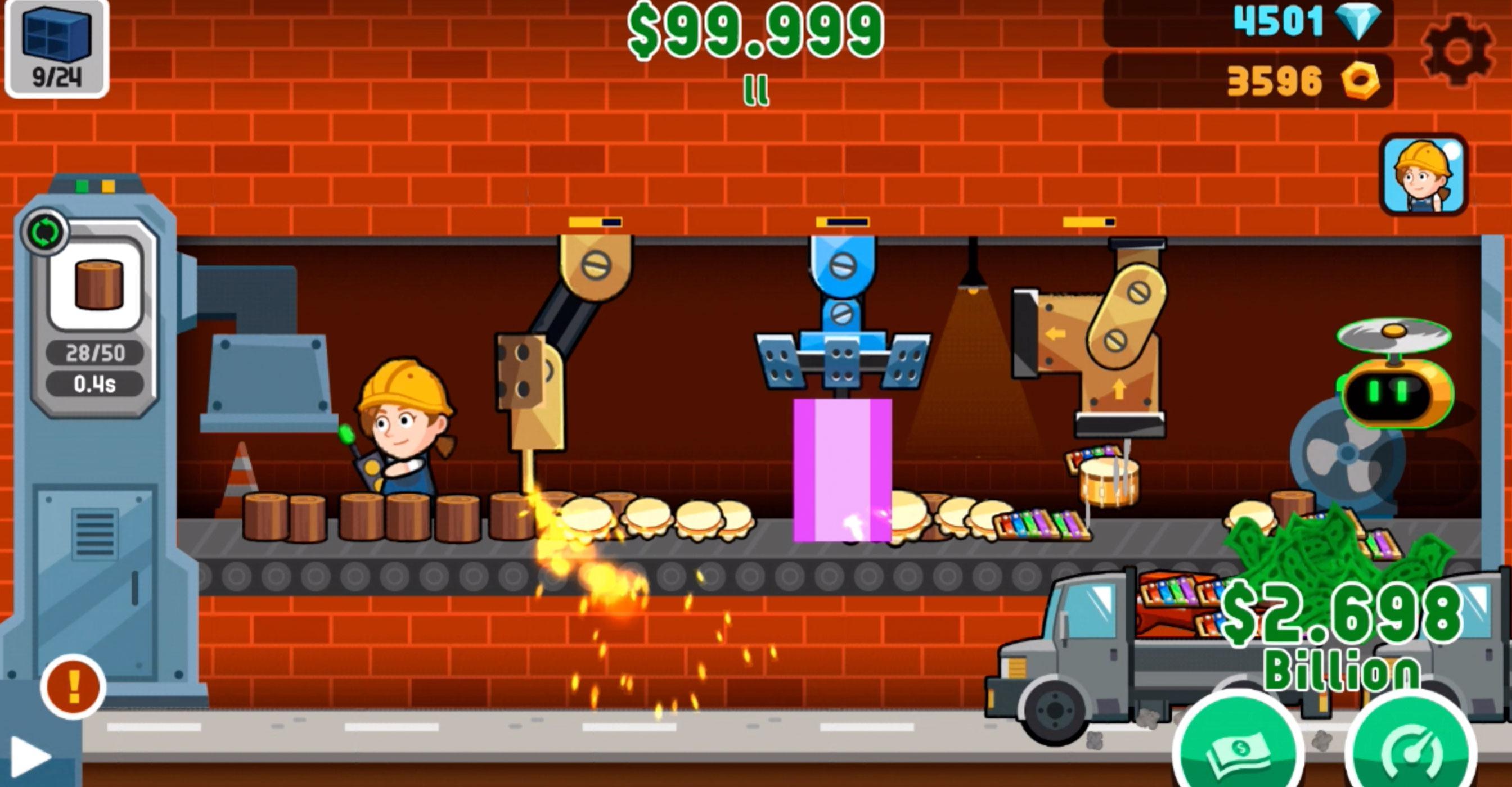 Factory Inc. Game Screenshot