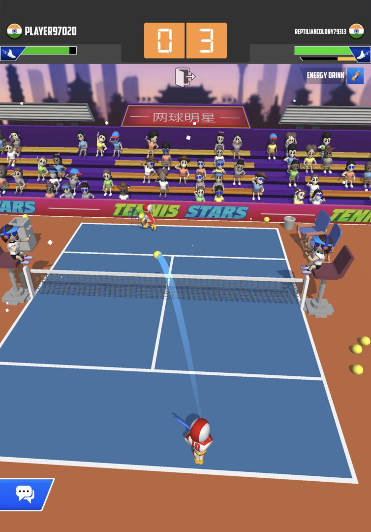 Tennis Stars: Ultimate Clash screenshot game