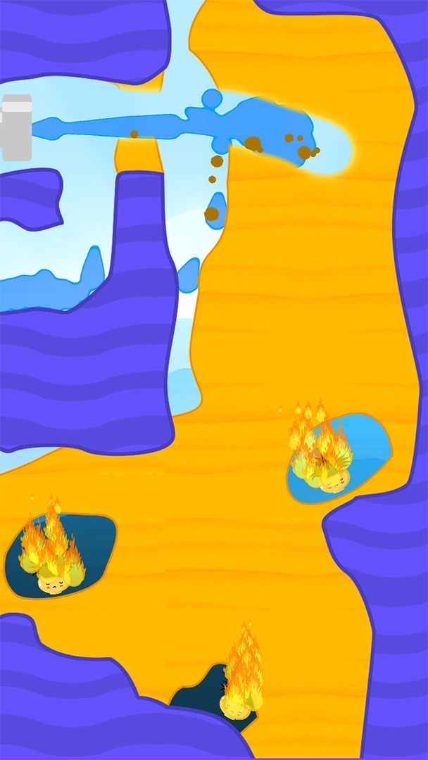 Splash Canyons - Liquid Puzzle ภาพหน้าจอเกม