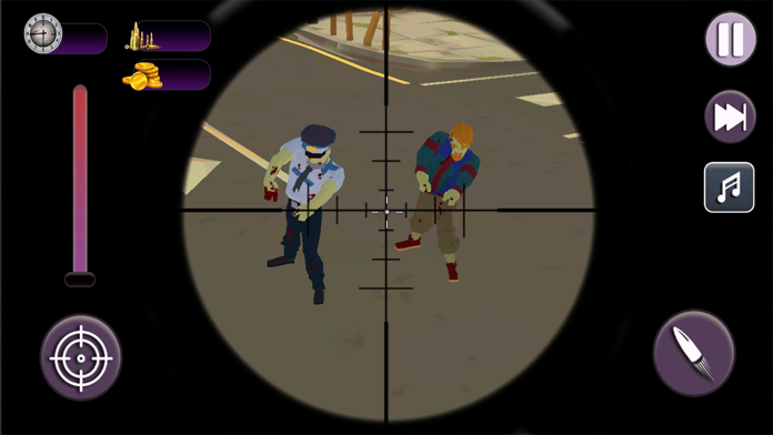 Cuplikan Layar Game Zombie Sniper Shooter FPS Game