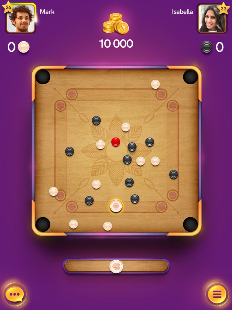 Screenshot of Carrom Pool: Disc Game