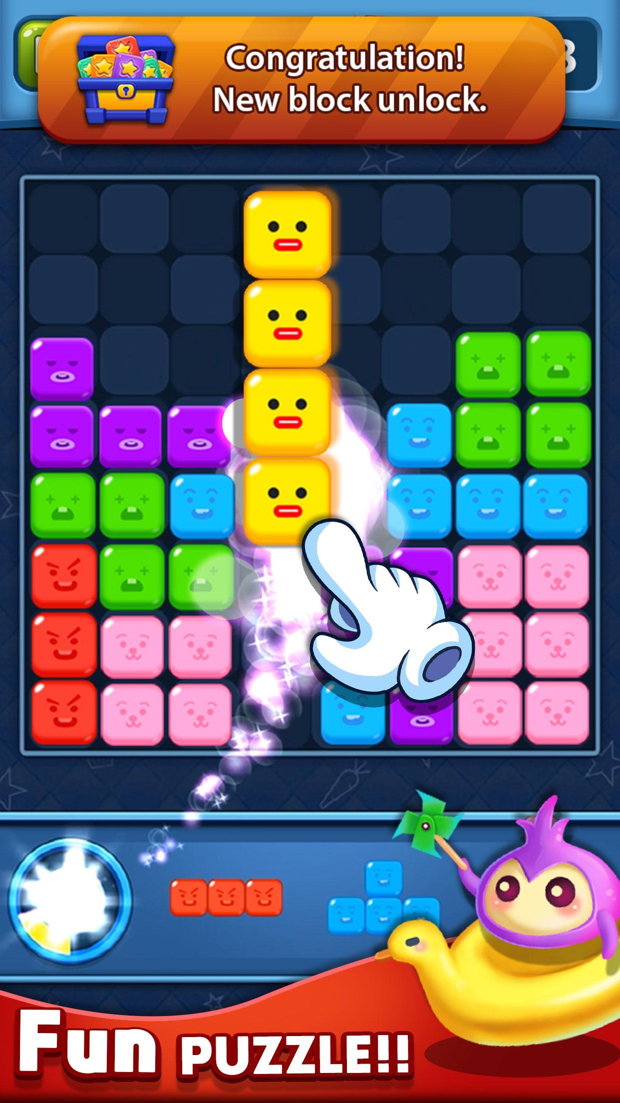 Rotate Block - Tetrix Block Pu Game Screenshot