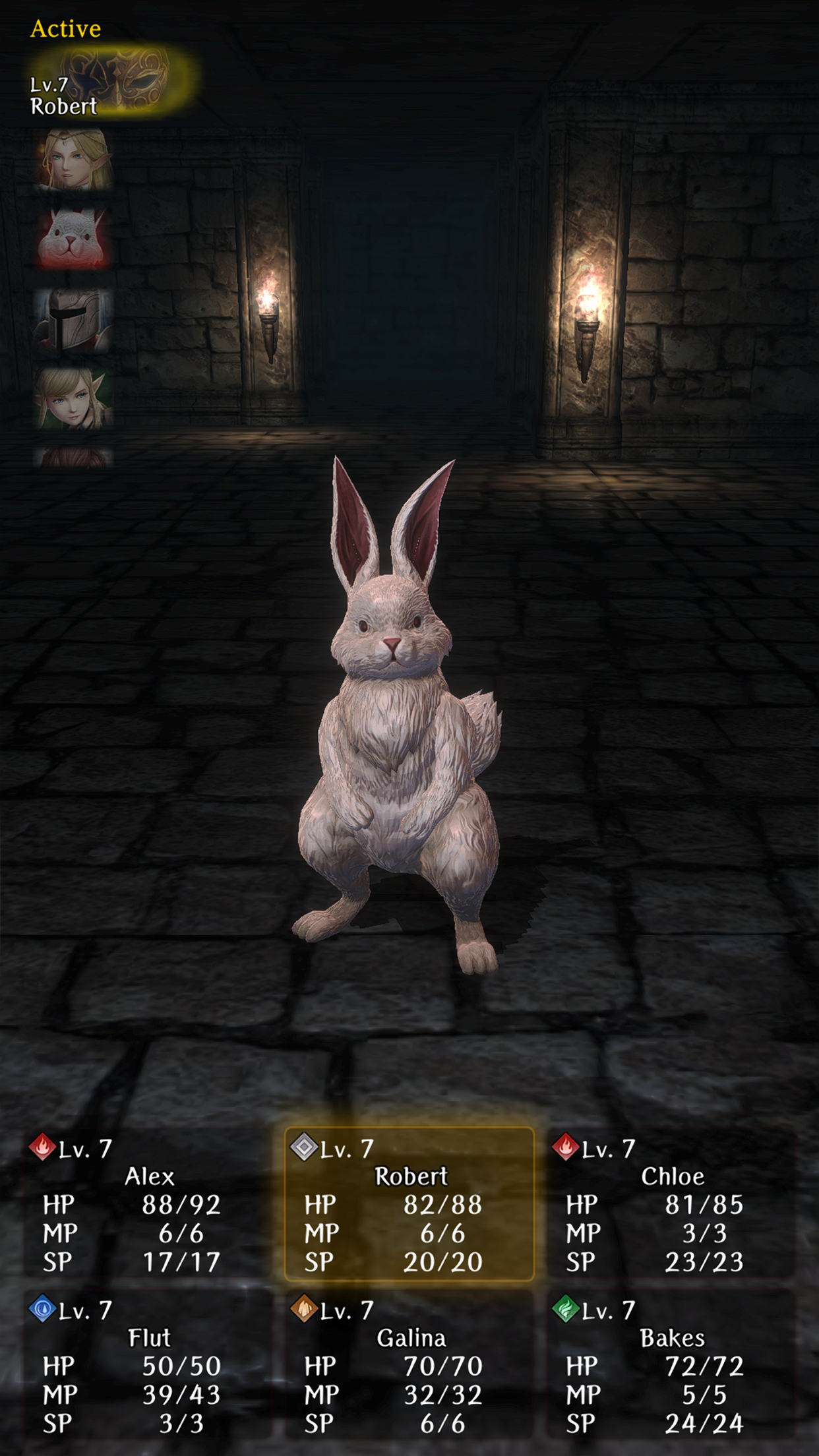 Wizardry Variants Daphne 게임 스크린샷