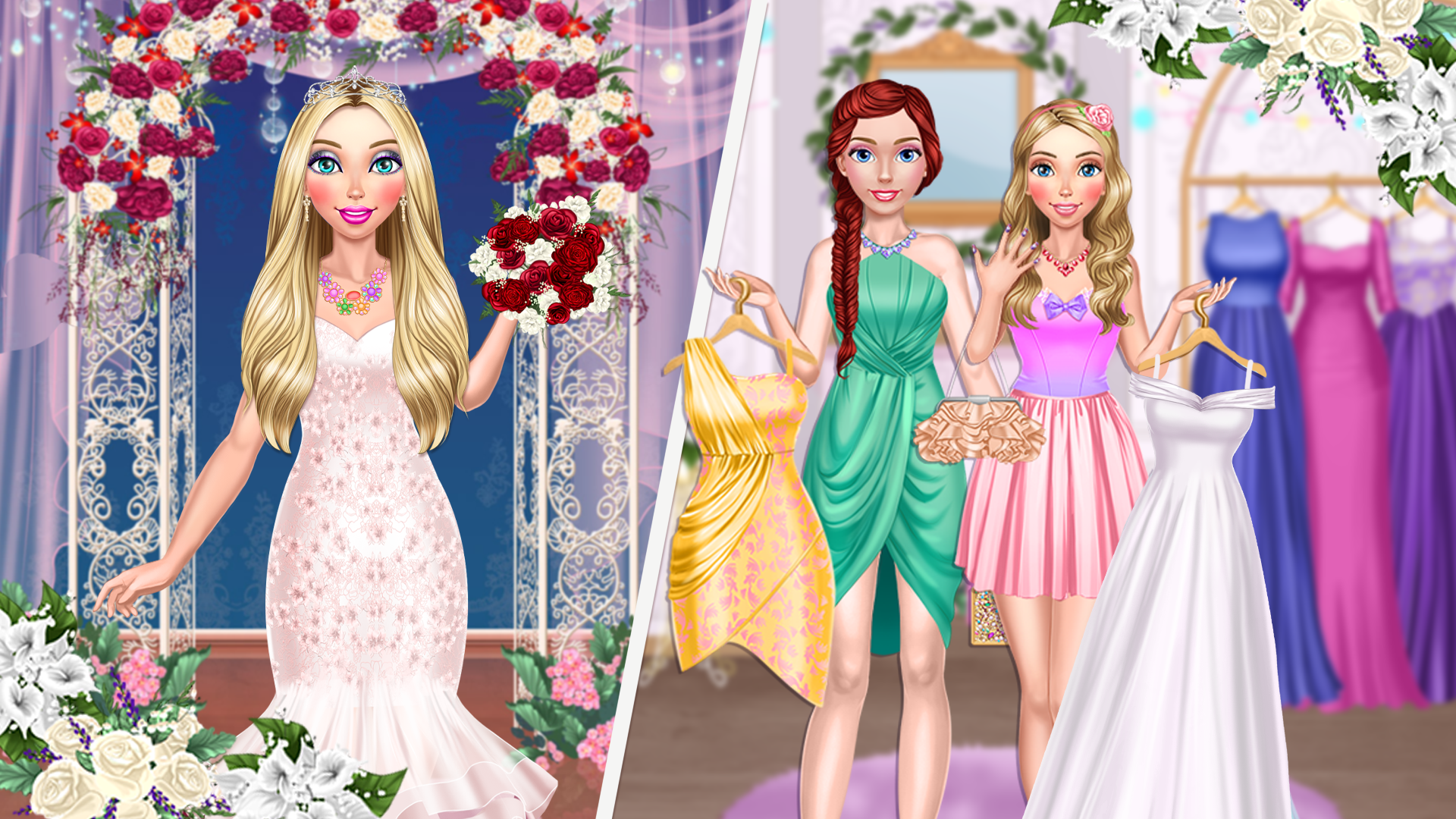 Blondie Bride Perfect Wedding Game Screenshot
