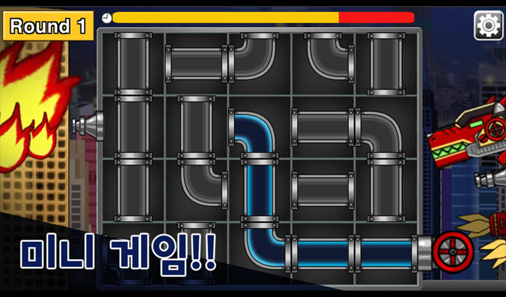 다이노로봇 인피니티 : 공룡 전투 게임, 티렉스 변신 게임 스크린샷