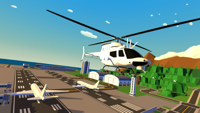 Heli Sky Game Screenshot