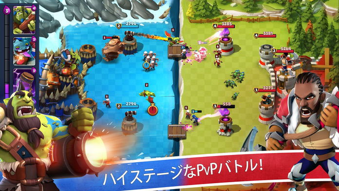 Castle Creeps Battle screenshot game