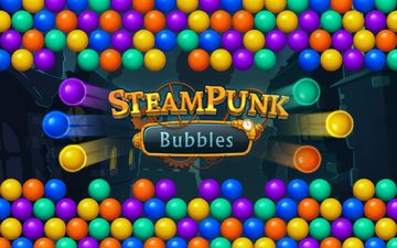 Steampunk Bubbles Game Screenshot