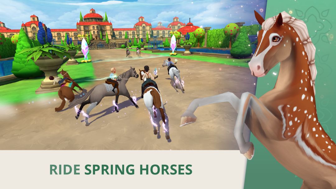 Screenshot of Wildshade: fantasy horse races