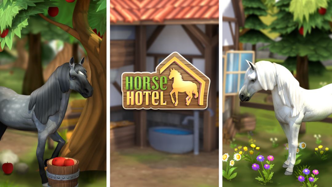 Horse Hotel - 照顧馬匹遊戲截圖