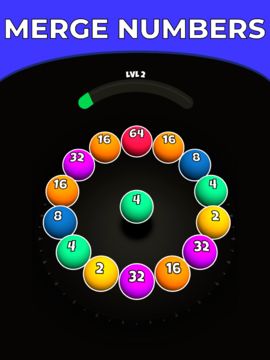Roll Merge 3D - Number Puzzle Game Screenshot