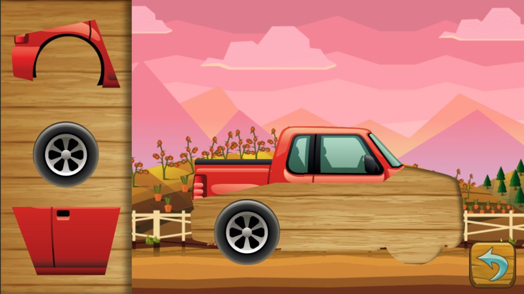 Screenshot of Puzzle games for kids - cars | Easy game