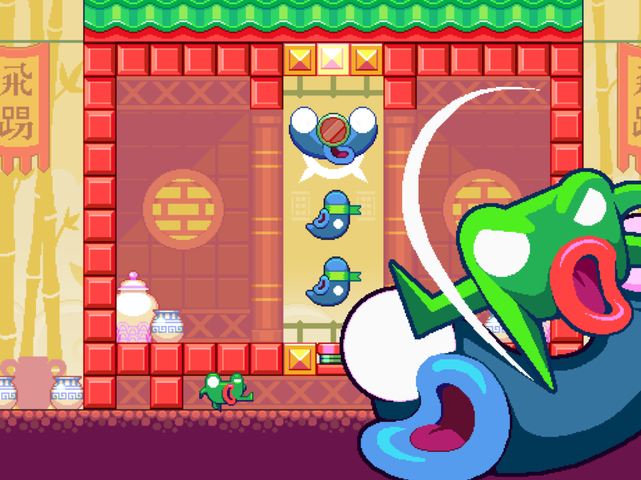 Green Ninja: Year of the Frog Game Screenshot