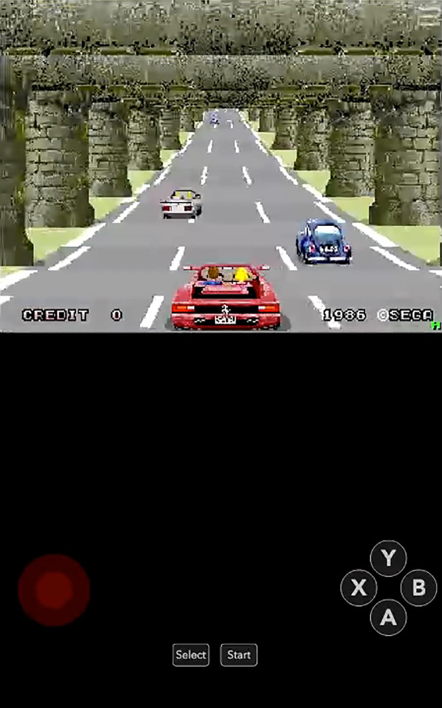 OutRun Game Screenshot