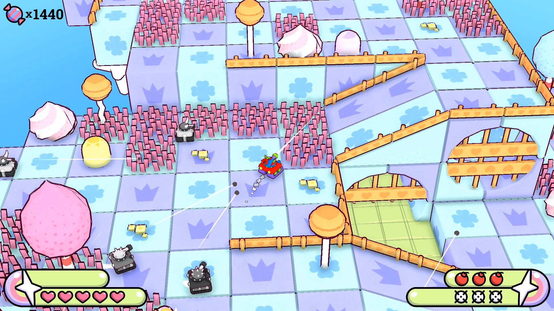 Screenshot of Sugar Tanks 2