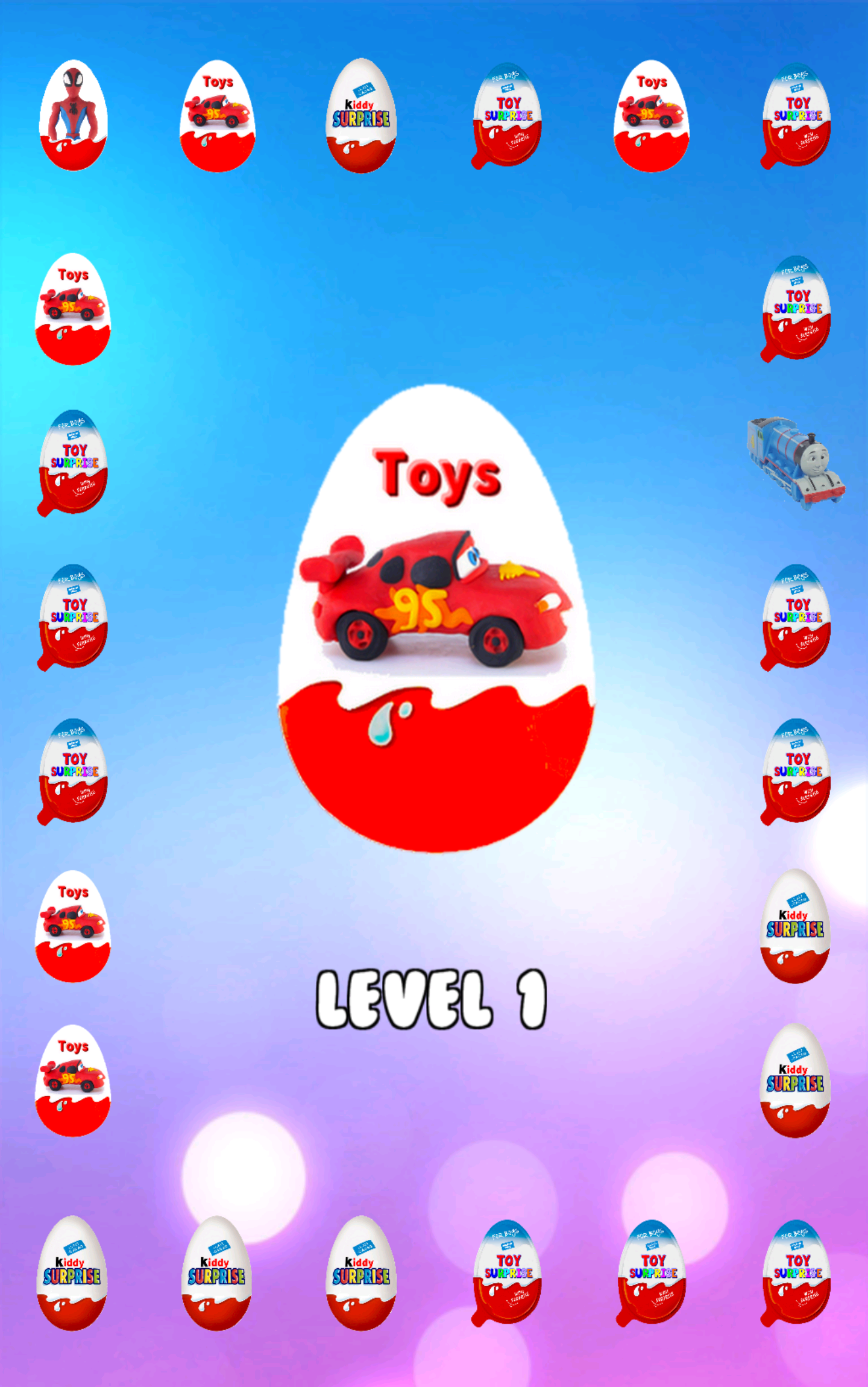 Surprise Eggs Game Screenshot