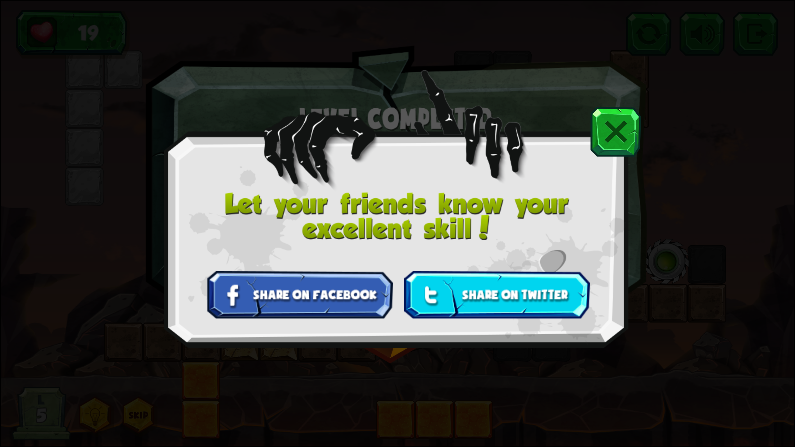 Zombies Hunter: Puzzle Game ภาพหน้าจอเกม