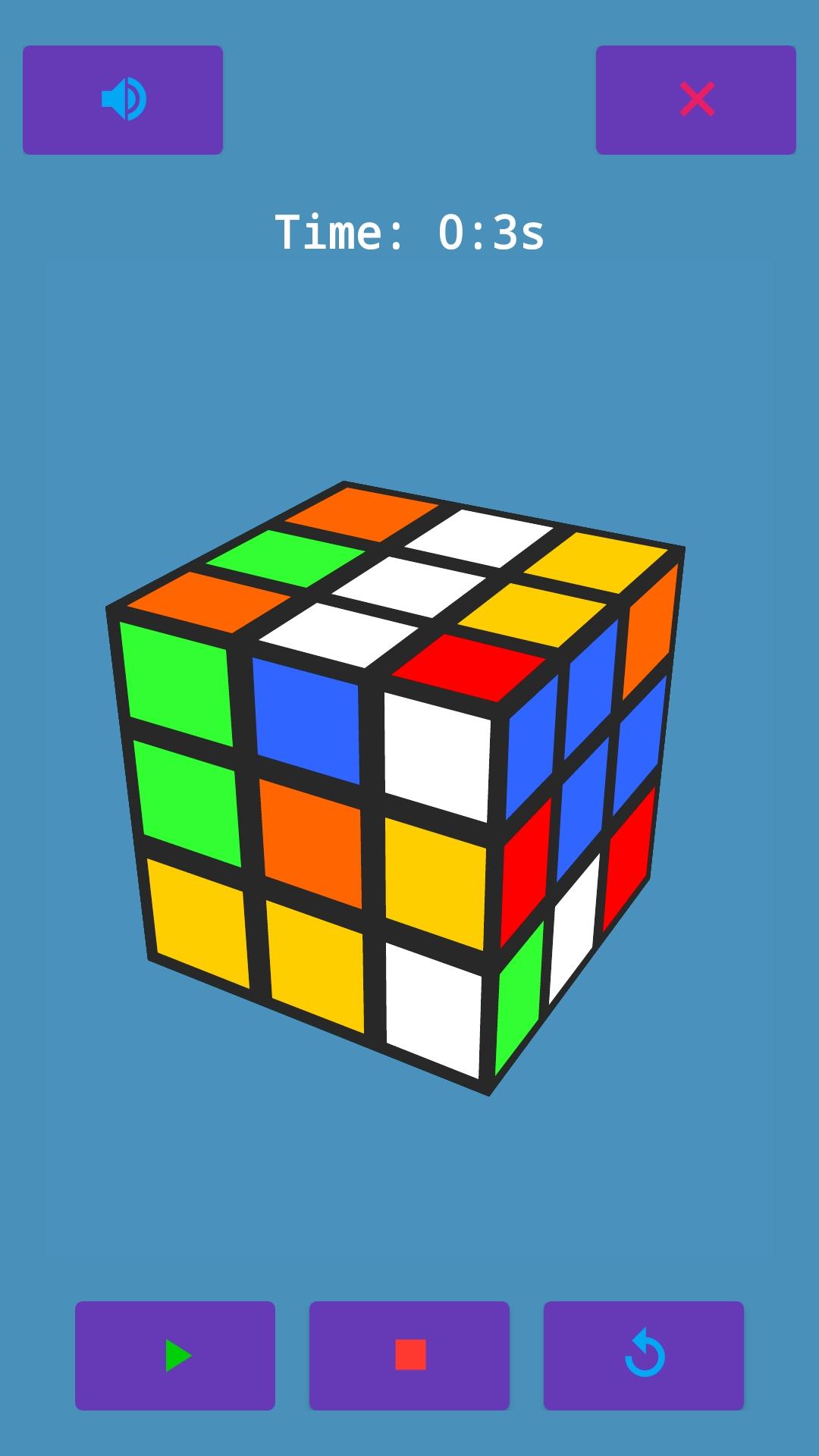Screenshot 3 of Rubik's Cube Simulator 