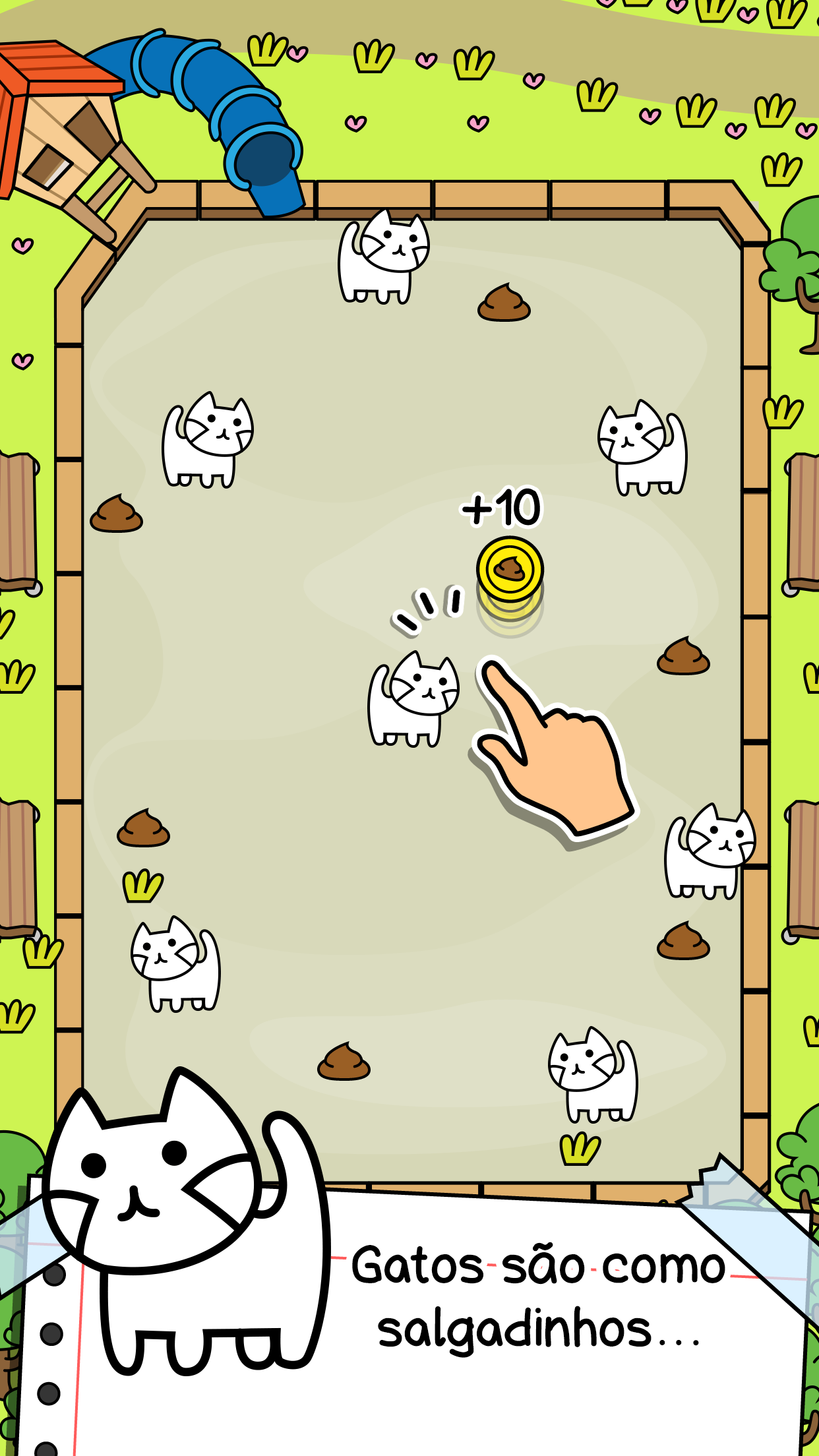 Captura de Tela do Jogo Cat Evolution: Gatos Mutantes