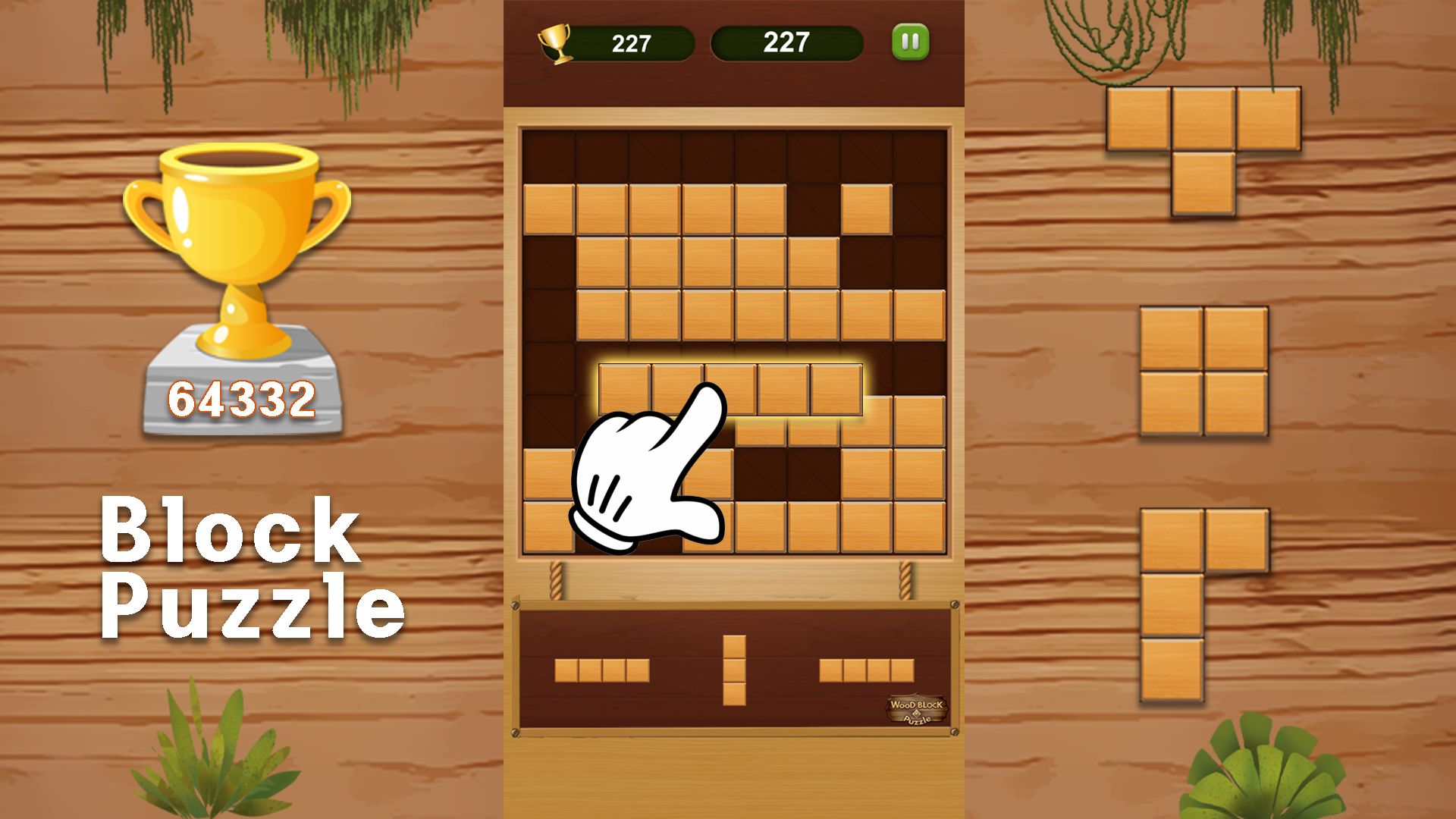 Block Puzzle 2020. Block wood classic играть