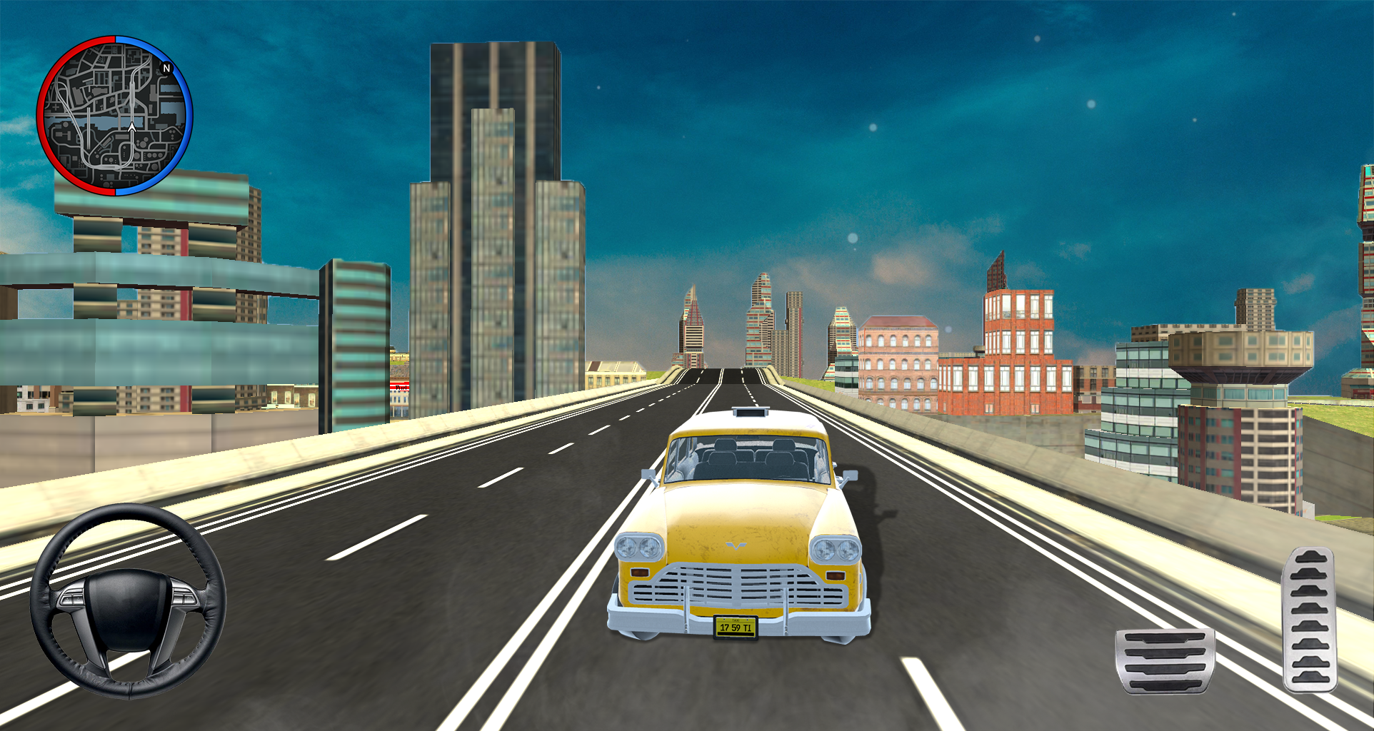 Taxi Simulator 3D - Taxi Gamesのキャプチャ