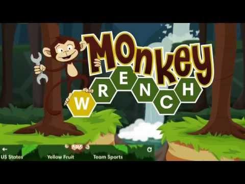 Monkey Wrench – Word Search 비디오 스크린샷