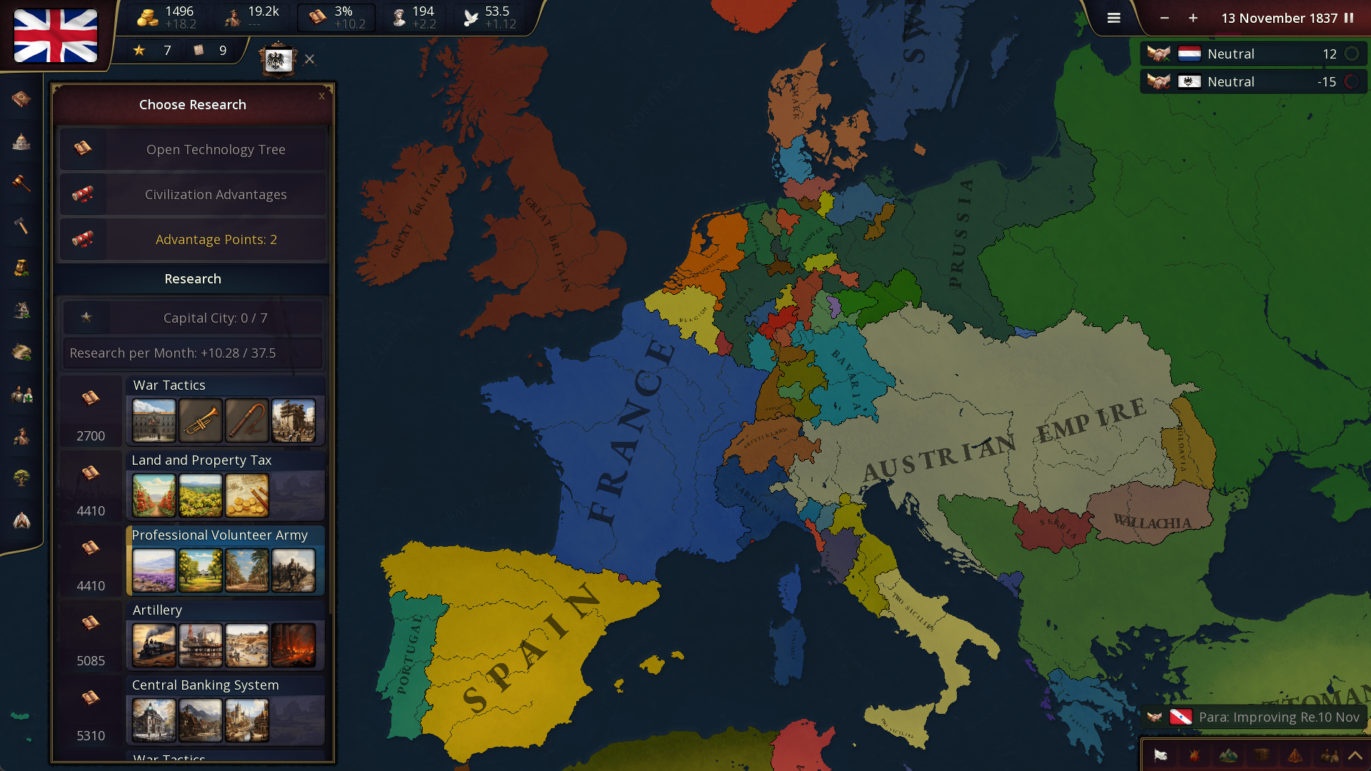 Age of History 3 Game Screenshot