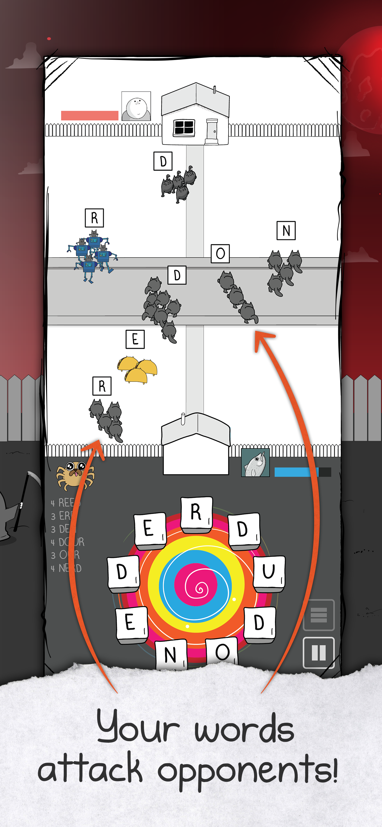 Kitty Letter Game Screenshot