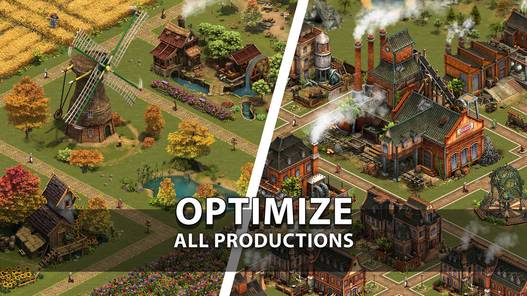 Forge of Empires: Build a City screenshot game
